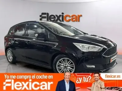 Usado Ford C-MAX Trend+ 100 CV (73 kW) 2018 Negro Monovolumen