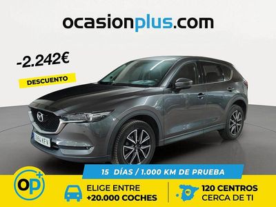 Usado Mazda CX-5 160 CV (117 kW) 2017 Gris SUV