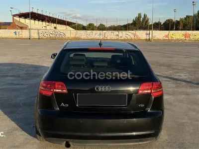 Usado Audi A3 S-Line 140 CV (102 kW) 2011 Negro Utilitario