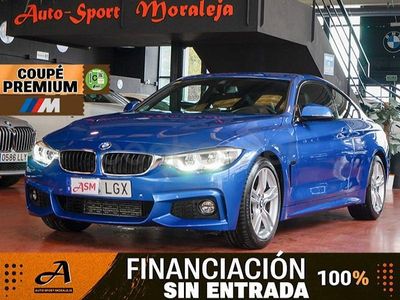 Begagnad BMW 420 Sport Line 190 HK (139 kW) 2020 Blå Sportkupé