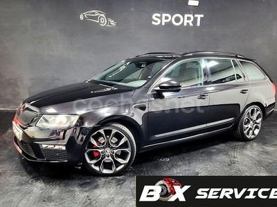 Negro Usado 2016 Skoda Octavia RS Familiar | 17.990 € (Precio justo)