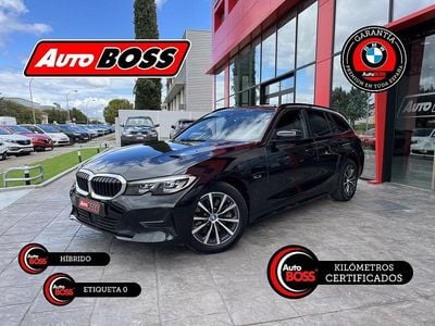 Usado BMW 320e M Sport 204 CV (150 kW) 2022 Negro Familiar