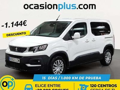 Usado Peugeot Rifter Active 102 CV (75 kW) 2019 Blanco Monovolumen