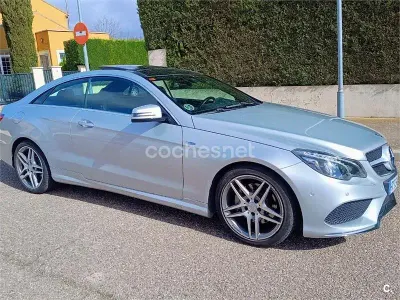 Usado Mercedes E250 204 CV (150 kW) 2015 Gris / plata Coupe