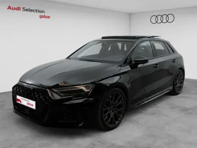 Usado Audi RS3 Sportback Premium 400 CV (294 kW) 2024 Negro Utilitario