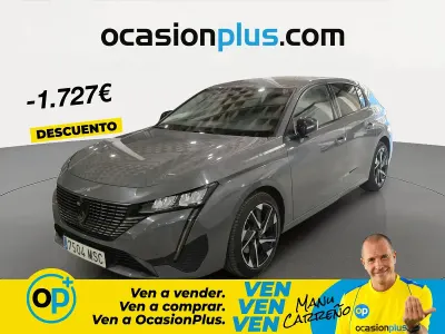 Usado Peugeot 308 Allure 130 CV (95 kW) 2024 Gris Berlina