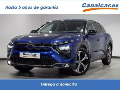 Usado Citroën C5 X Feel 130 CV (95 kW) 2022 Azul Familiar