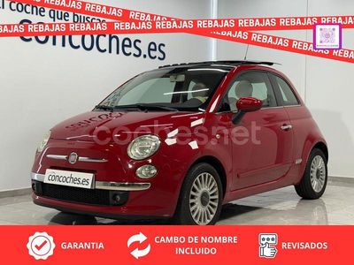 Rojo Usado 2011 Fiat 500 Lounge Berlina | 7600 € (Precio justo)