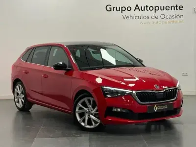 Usado Skoda Scala Sport 150 HP (110 kW) 2020 Vermelho Citadino