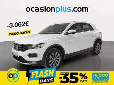 Usado VW T-Roc Sportline 150 CV (110 kW) 2020 Blanco SUV