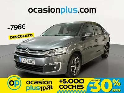 Usado Citroën C-Elysee I Shine 100 CV (73 kW) 2017 Gris Berlina