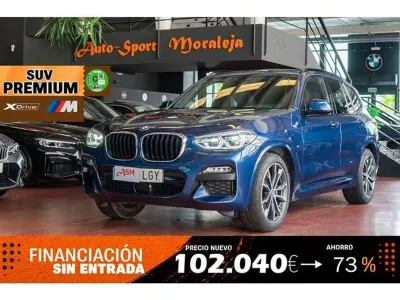 Usado BMW X3 Comfort Edition 252 CV (185 kW) 2020 Azul SUV
