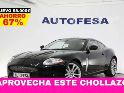 Usado Jaguar XKR R 416 CV (305 kW) 2007 Negro Coupe