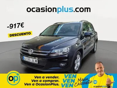 Usado VW Tiguan 150 CV (110 kW) 2016 Negro SUV