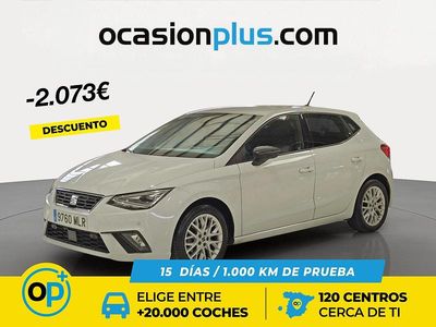 Usado Seat Ibiza FR 110 CV (80 kW) 2023 Blanco Berlina
