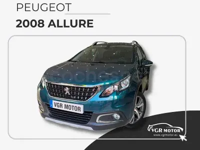 Usado Peugeot 2008 Allure 130 CV (95 kW) 2019 Verde SUV
