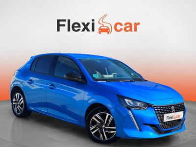 Usado Peugeot 208 Allure 100 CV (73 kW) 2023 Azul Utilitario