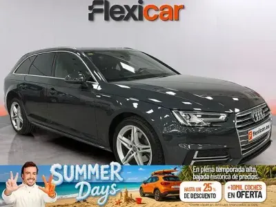 Usado Audi A4 S-Line 150 CV (110 kW) 2018 Negro Familiar