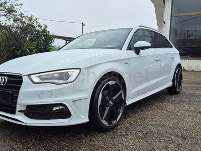 Usado Audi A3 S-Line 150 CV (110 kW) 2015 Blanco Berlina