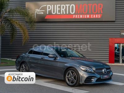 Usado Mercedes C200 160 CV (117 kW) 2019 Gris Berlina