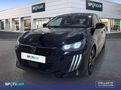 Brugt Peugeot 208 Allure 101 HK (74 kW) 2025 Sort Hatchback