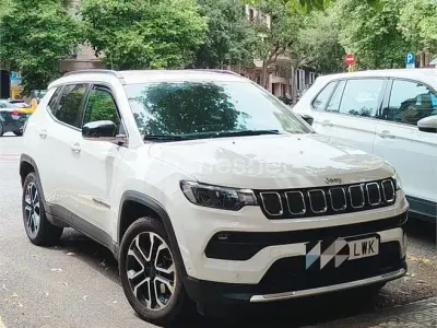 Usado Jeep Compass Limited 130 CV (95 kW) 2022 Blanco SUV