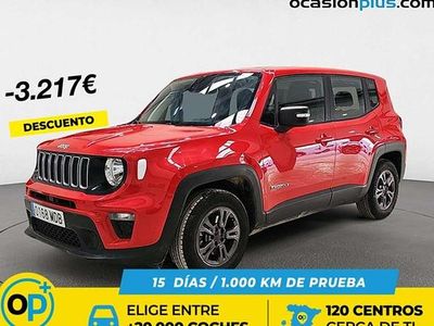 Rojo Usado 2022 Jeep Renegade Longitude SUV | 18.173 € (Precio justo)