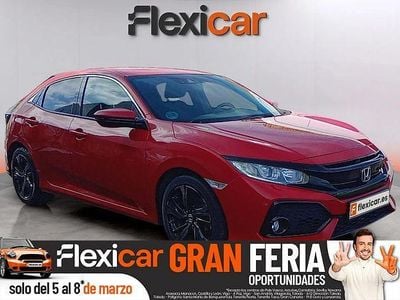 Usado Honda Civic Elegance 129 CV (94 kW) 2019 Rojo
