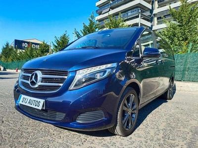 Usado Mercedes V220 Exclusive 163 CV (119 kW) 2018 Azul Monovolumen