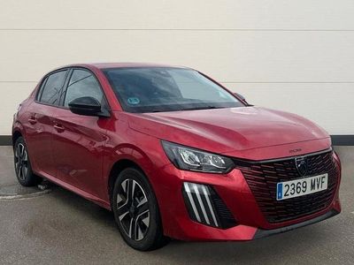 Usado Peugeot 208 Allure 100 CV (73 kW) 2024 Rojo Utilitario
