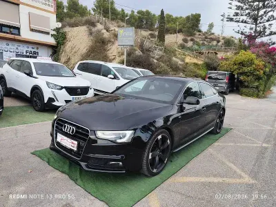 Usado Audi A5 Sportback S-Line 245 CV (180 kW) 2014 Negro Utilitario