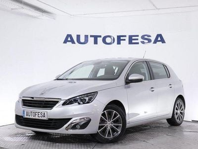 Usado Peugeot 308 Allure 110 CV (80 kW) 2016 Plateado Utilitario