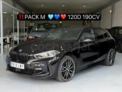 Usado BMW 120 190 CV (139 kW) 2022 Negro Utilitario