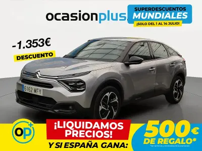 Usado Citroën C4 Feel 130 CV (95 kW) 2023 Gris SUV
