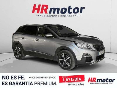 Usado Peugeot 3008 Allure 132 CV (97 kW) 2020 Gris SUV