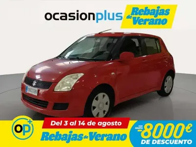 Usado Suzuki Swift GL 92 CV (67 kW) 2008 Rojo Utilitario