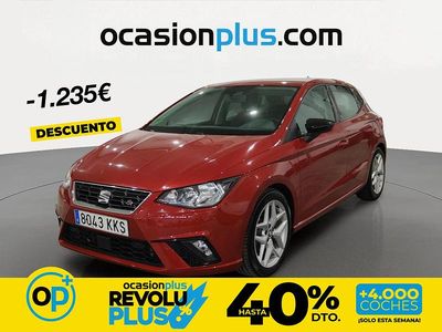 Usado Seat Ibiza FR 115 CV (84 kW) 2018 Rojo Utilitario
