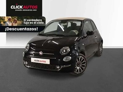 Usado Fiat 500 Dolcevita 71 CV (52 kW) 2023 Negro Descapotable
