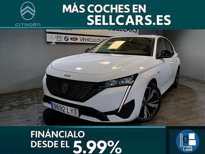Blanco Usado 2022 Peugeot 308 Allure Berlina | 18.490 € (Precio justo)