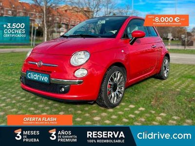 Rojo Usado 2010 Fiat 500 Lounge Utilitario | 5790 €
