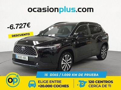 Negro Usado 2024 Toyota Corolla Cross Plus SUV | 35.990 € (Precio justo)