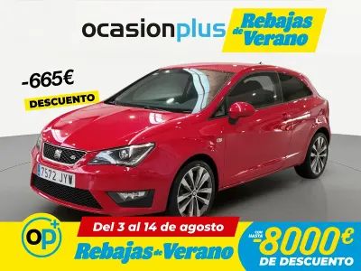 Usado Seat Ibiza Crono 110 CV (80 kW) 2017 Rojo