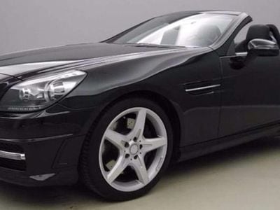 Negro Usado 2012 Mercedes SLK350 AMG Descapotable | 30.900 € (Un poco caro)