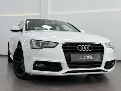 Usado Audi A5 Sportback S-Line 177 CV (130 kW) 2016 Blanco Utilitario