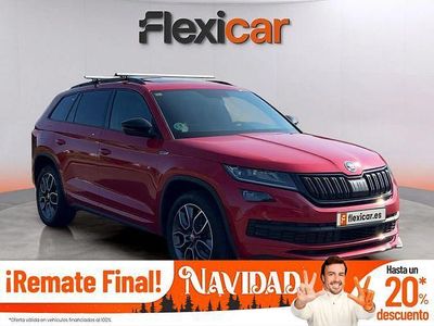 Rojo Usado 2018 Skoda Kodiaq SportLine SUV | 29.490 € (Caro)