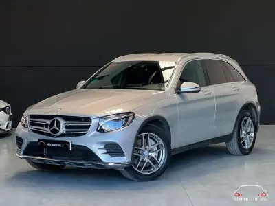 Usado Mercedes GLC250 AMG line 204 CV (150 kW) 2016 Gris SUV