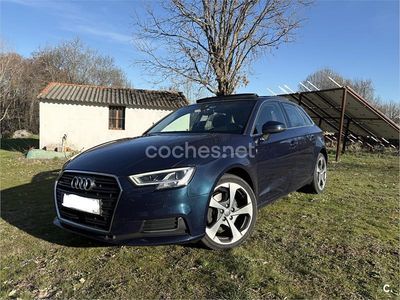 Usado Audi A3 Design 190 CV (139 kW) 2017 Azul Berlina