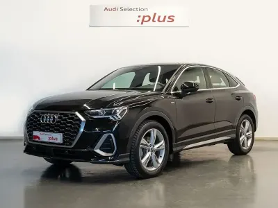 Usado Audi Q3 S-Line 150 CV (110 kW) 2020 Negro SUV