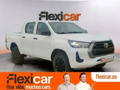 Usado Toyota HiLux 150 CV (110 kW) 2021 Blanco Pickup/Camioneta