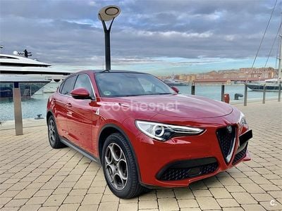 Usado Alfa Romeo Stelvio Super 201 CV (147 kW) 2017 Rojo SUV